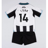 Otroški Nogometni dresi Newcastle United Alexander Isak #14 Domači 2025-26 Kratek Rokav (+ Kratke hlače)